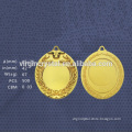 Top seller gold oval shape sports award medal for DIY logo